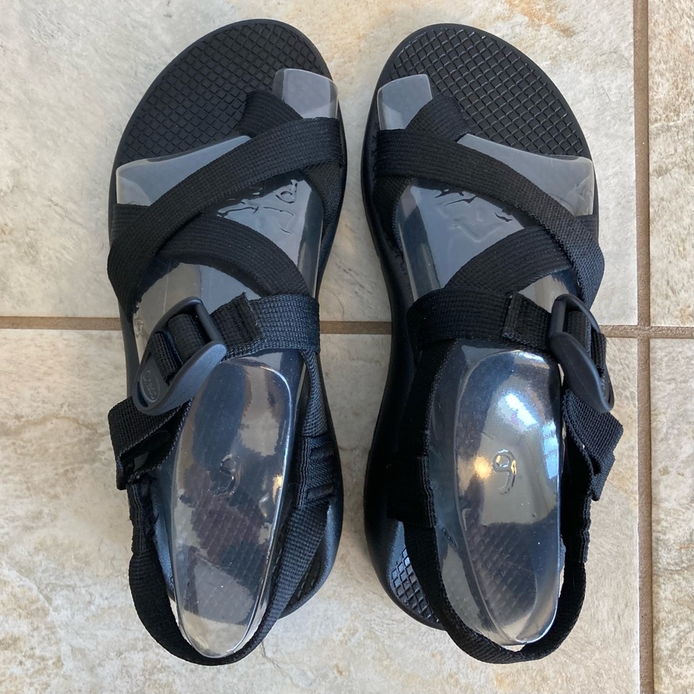 Chaco Z2 Classic Black Sandals 8